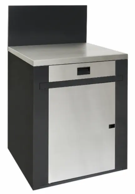 [850100] MEUBLE DESSERTE 70 CM + 1 ETAGERE