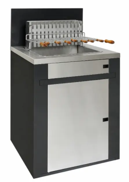 [850400] MEUBLE SUPPORT BBQ 500 + 1 ETAGERE