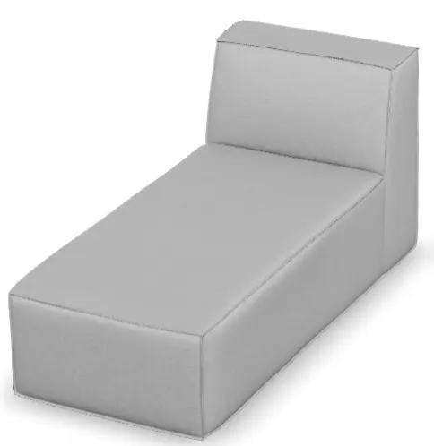 CUSHY SUN BED GRIS