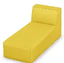 CUSHY SUN BED JAUNE