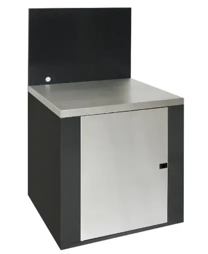 [850300] MEUBLE 700 SUPPORT PLANCHA + 1 ETAGERE