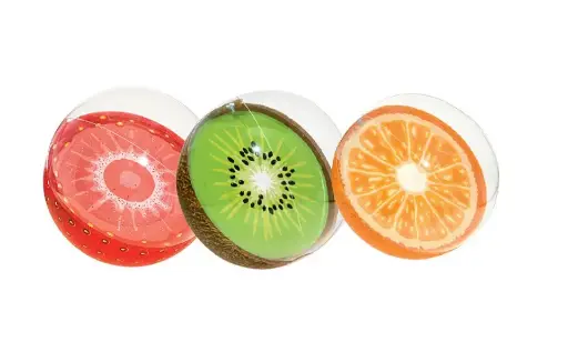 [609031042] BALLONS FRUITS ASSORTIS 46CM